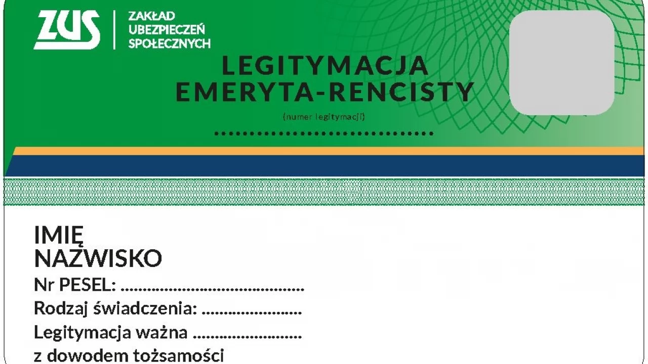Nowe legitymacje dla nowych emerytów i rencistów