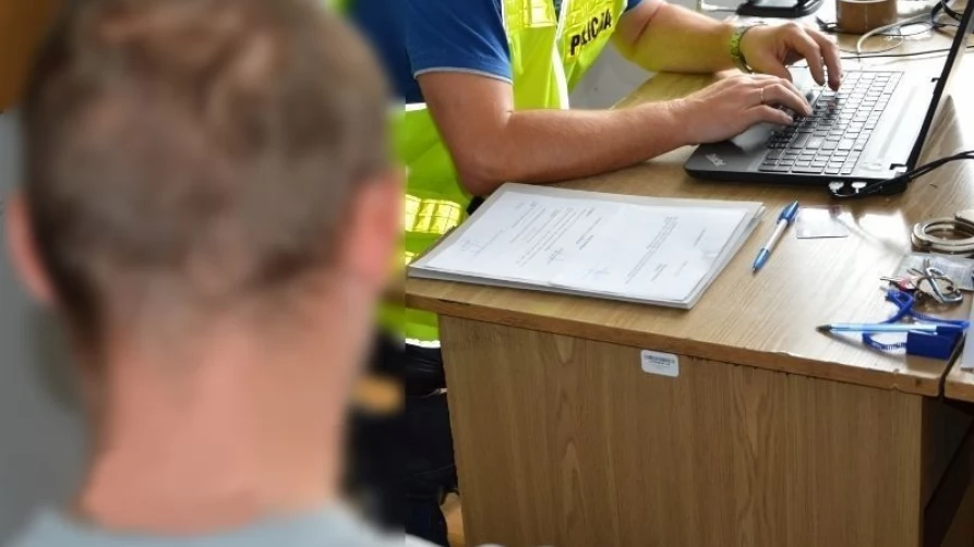 Zatrzymany przez policję