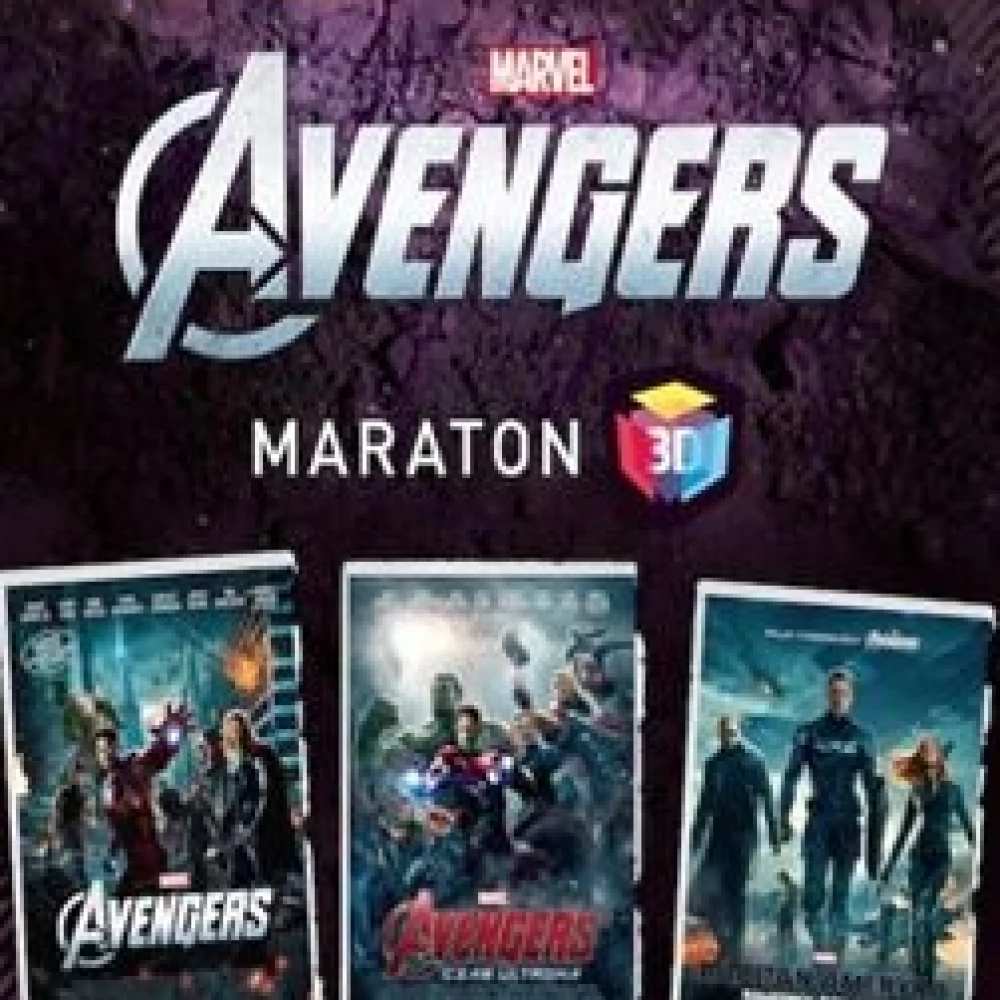 Maraton Avengers 3D w kinie Helios