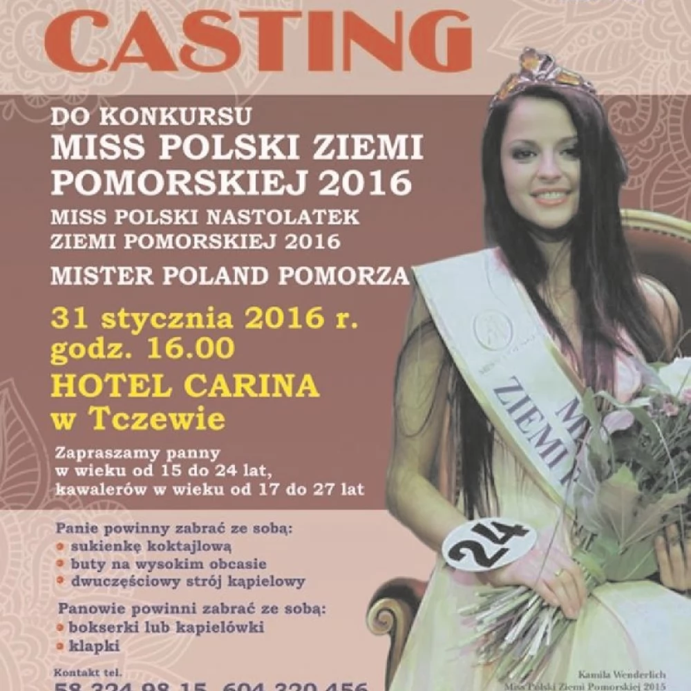 Zostań Miss - albo Misterem - Polski! Casting już wkrótce