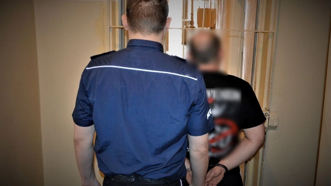 Jeździł samochodem po chodniku, uciekał przed radiowozem i zniszczył policyjną celę