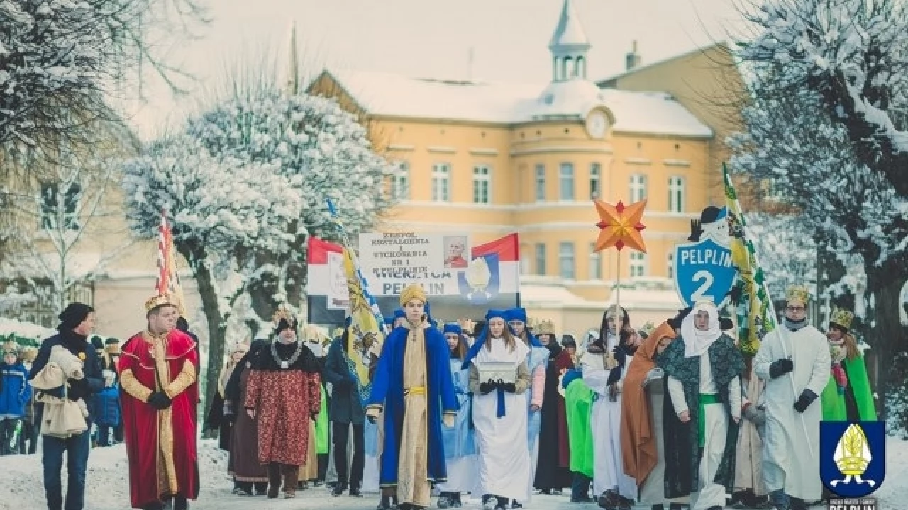 Ulicami Pelplina przeszedł Orszak Trzech Króli
