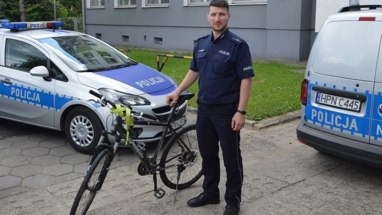 Skradziony rower odzyskany