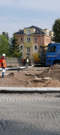 Budowa Ronda 1 Maja z dnia 15.10.2016 roku
