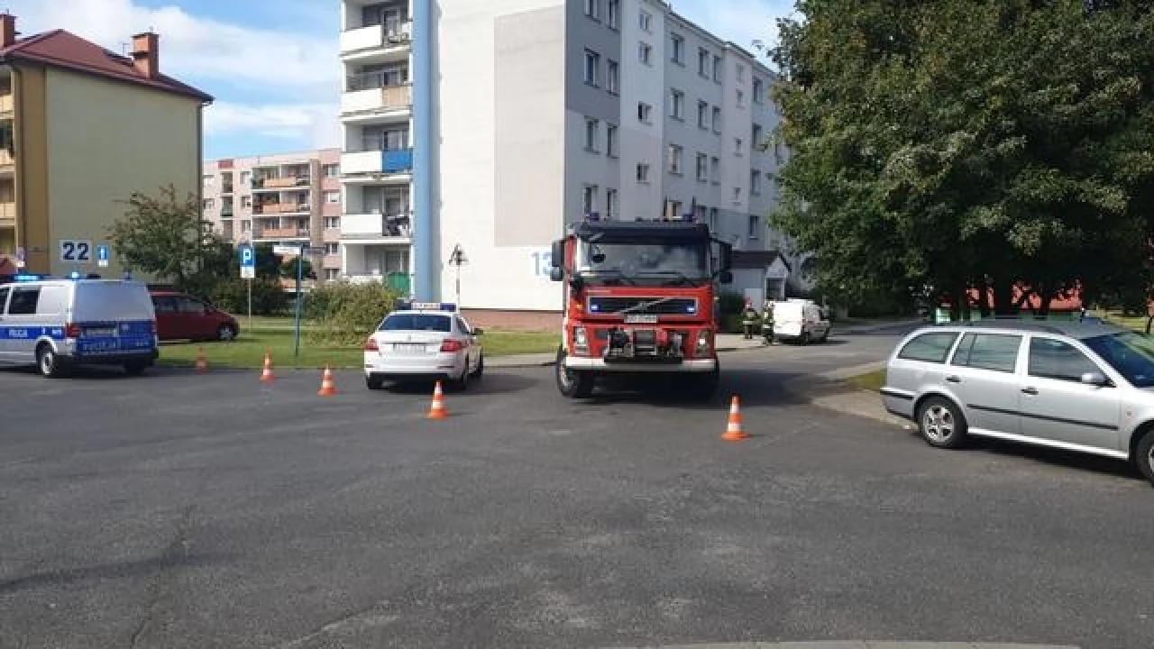 Wyciek gazu na tczewskich Suchostrzygach