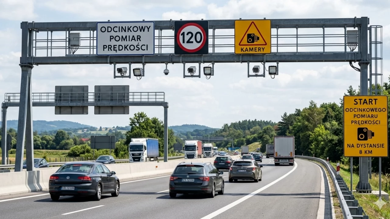 Odcinkowy pomiar prędkości na S6 i S7. Rusza montaż