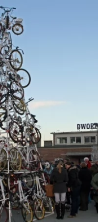 Świąteczne drzewko... na pedały