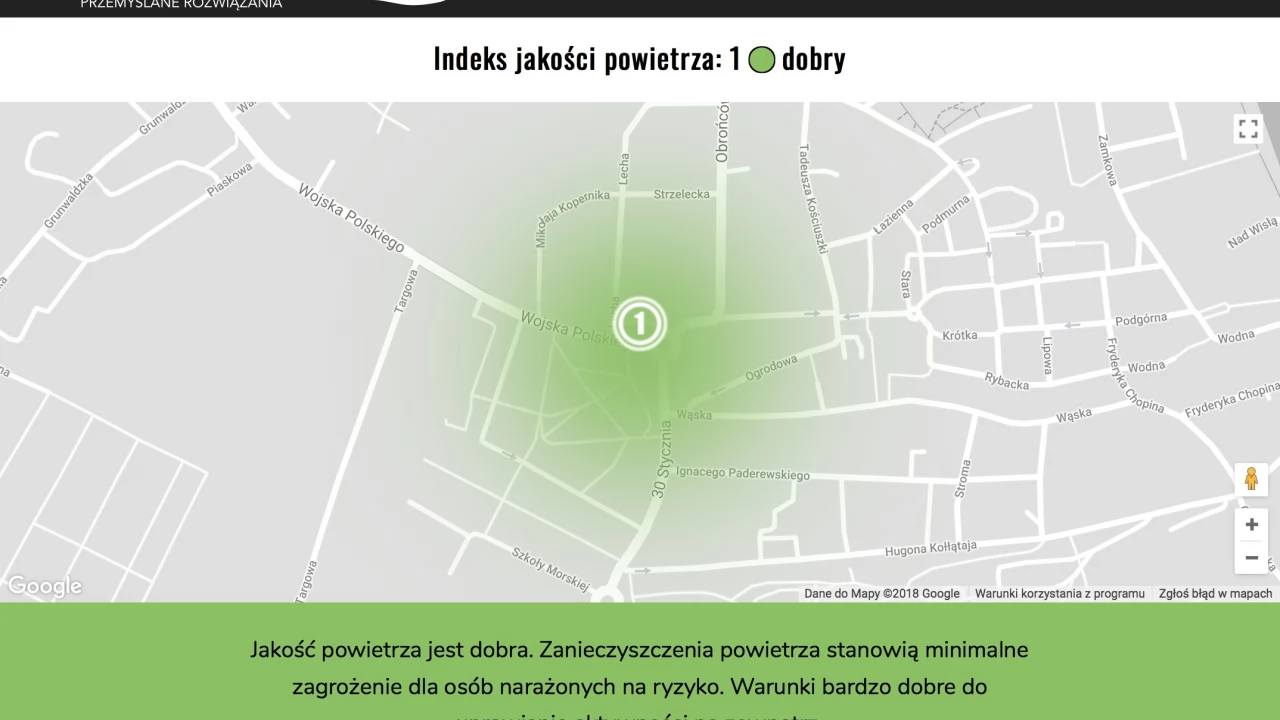 Gdzie kolejny czujnik jakości powietrza? Zdecyduj i zagłosuj!