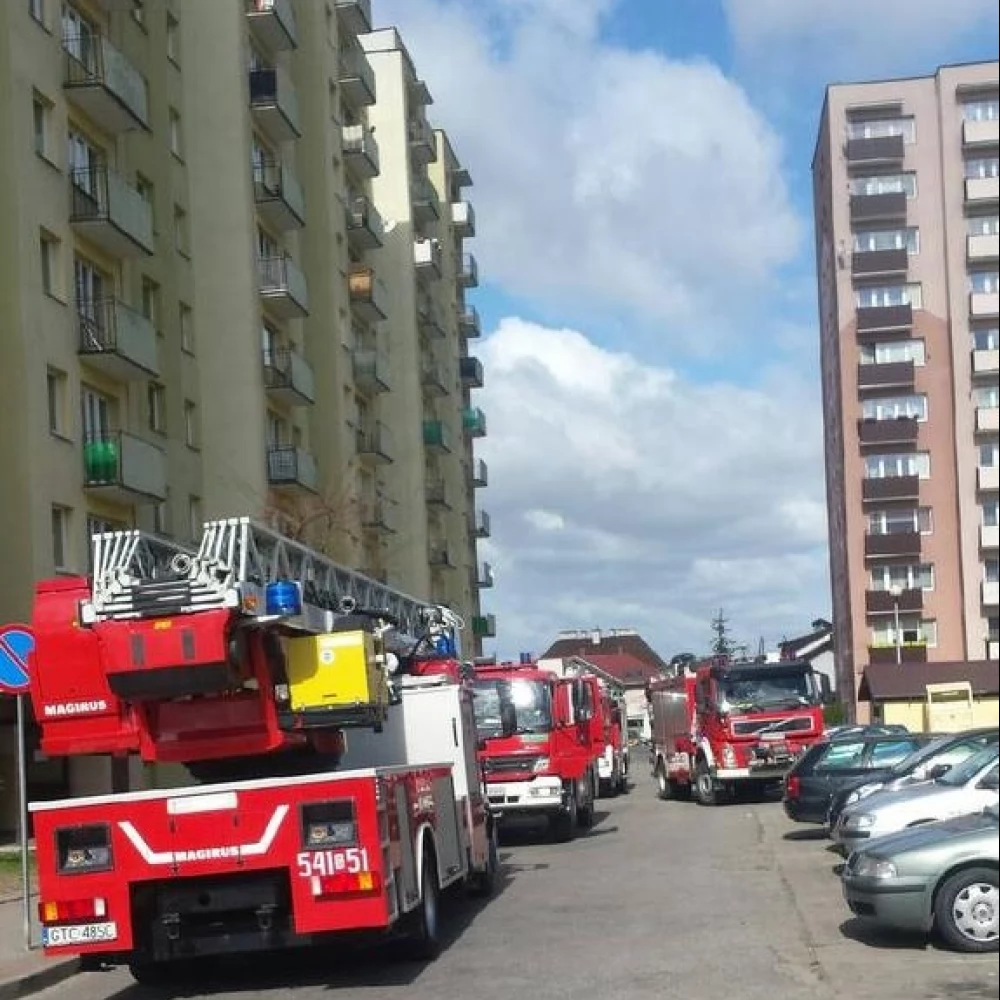 Ćwiczyli na wypadek tragedii