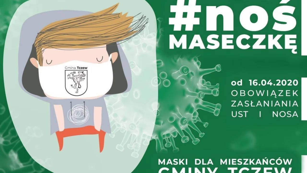 Maseczki dla mieszkańców gminy Tczew