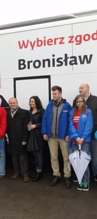 Pani minister i bronkobus w Tczewie