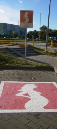 To pierwsze tego typu miejsce parkingowe w Tczewie