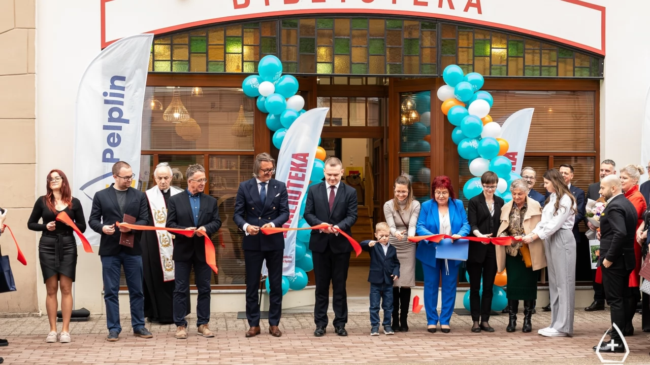 Gmina Pelplin zyskała nową przestrzeń kultury - uroczyste otwarcie filii biblioteki