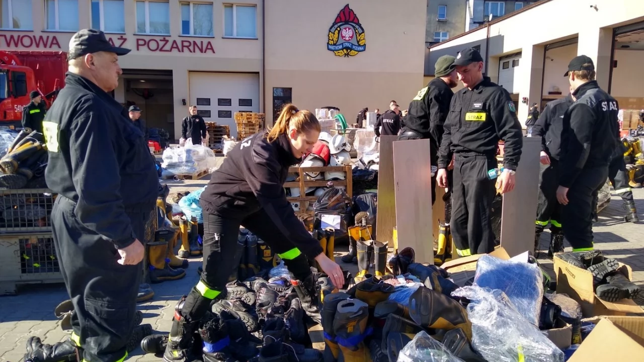Na Ukrainę pojedzie pomoc od polskich strażaków