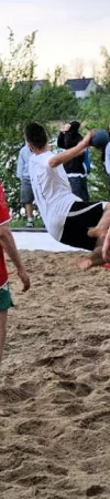 Sambor Tczew na turnieju piłki ręcznej plażowej w Wąbrzeźnie