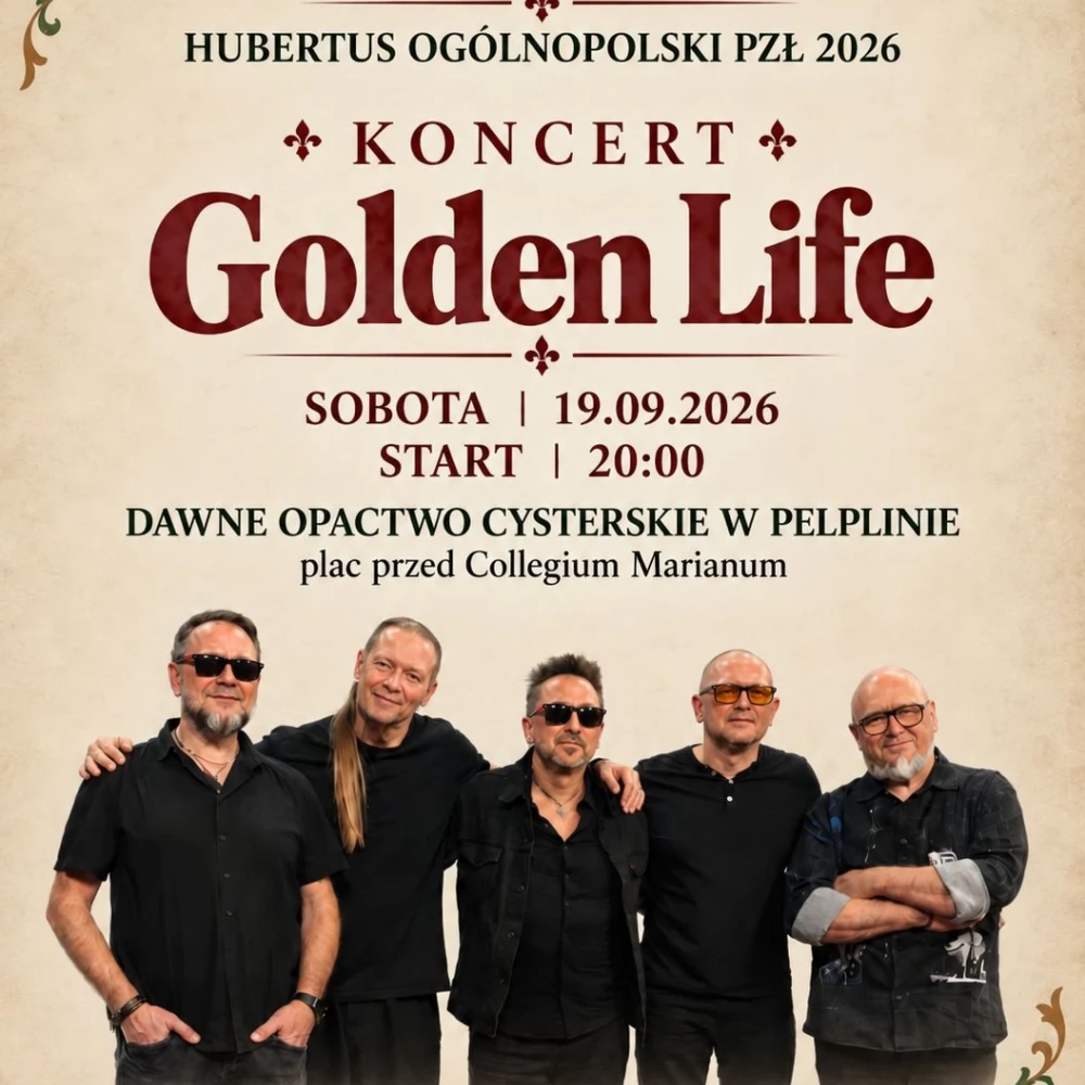 Koncert Golden Life w Pelplinie