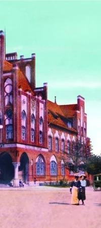 Nowa pocztówka 3D: budynek poczty na ul. Jarosława Dąbrowskiego