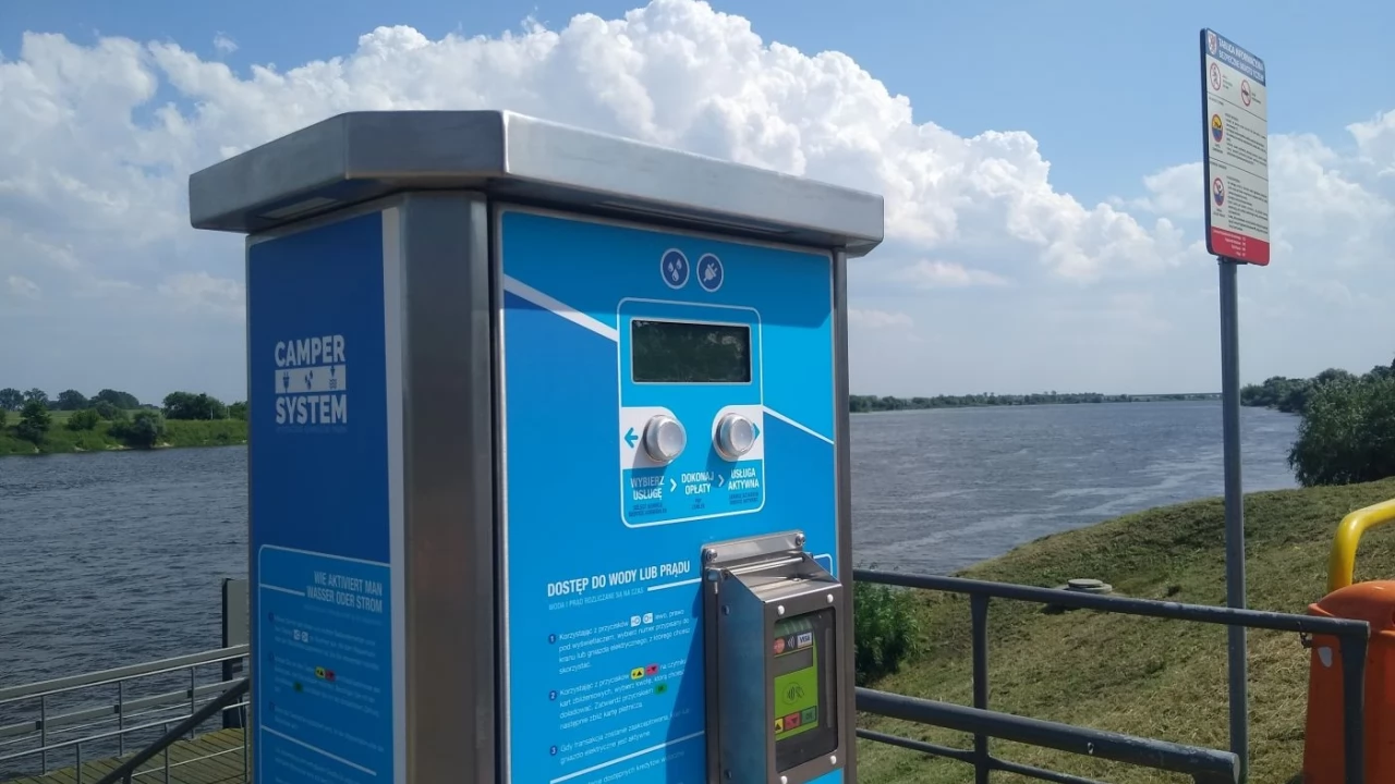 Udogodnienia dla wodniaków na przystani