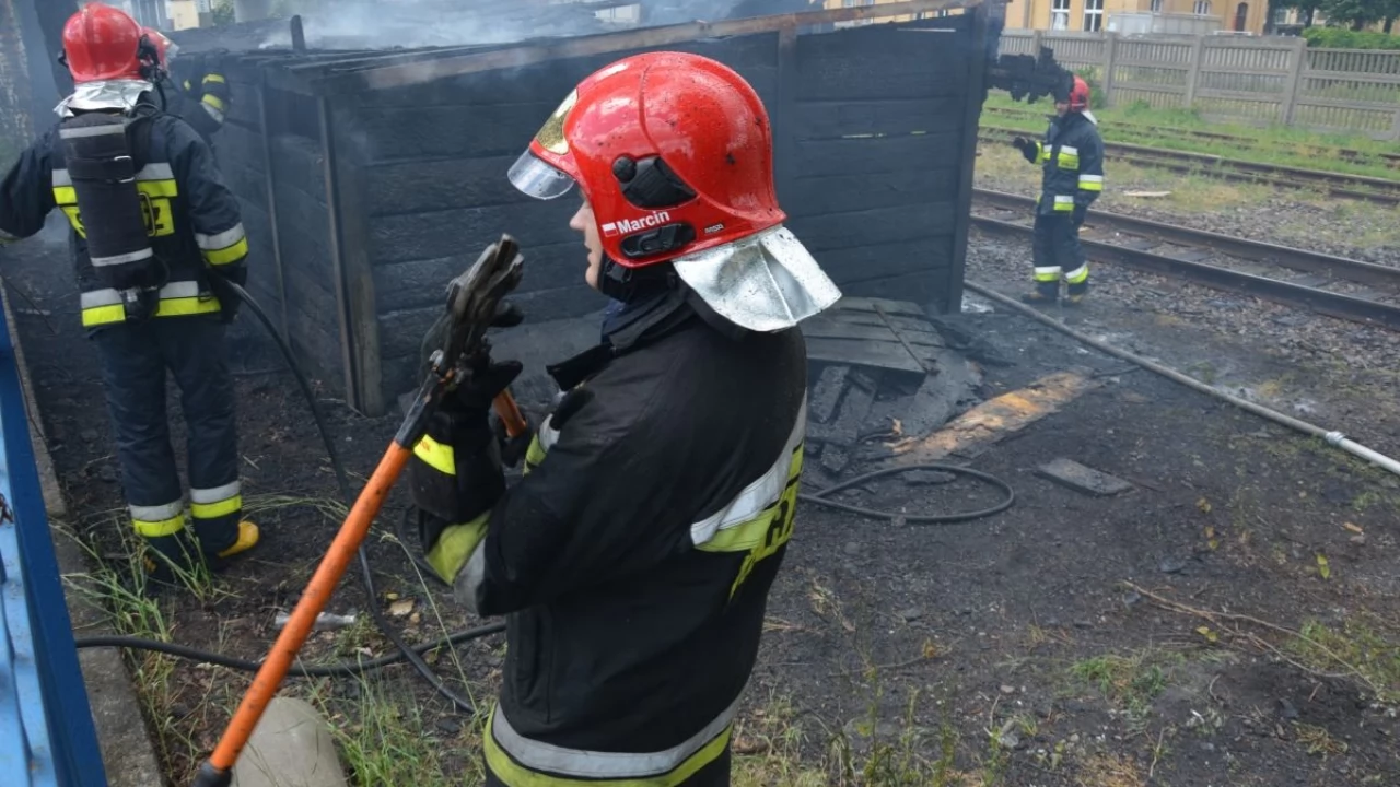 11 pożarów w świąteczno-noworocznym okresie