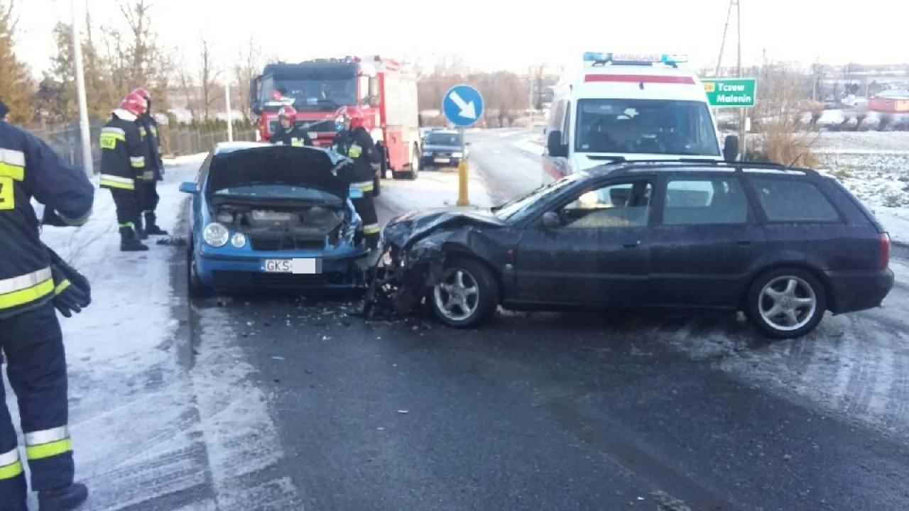Wypadek w Szpęgawie. Są utrudnienia w ruchu