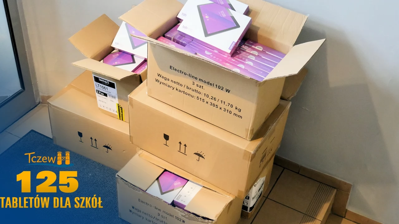 125 tabletów trafi do uczniów tczewskich szkół