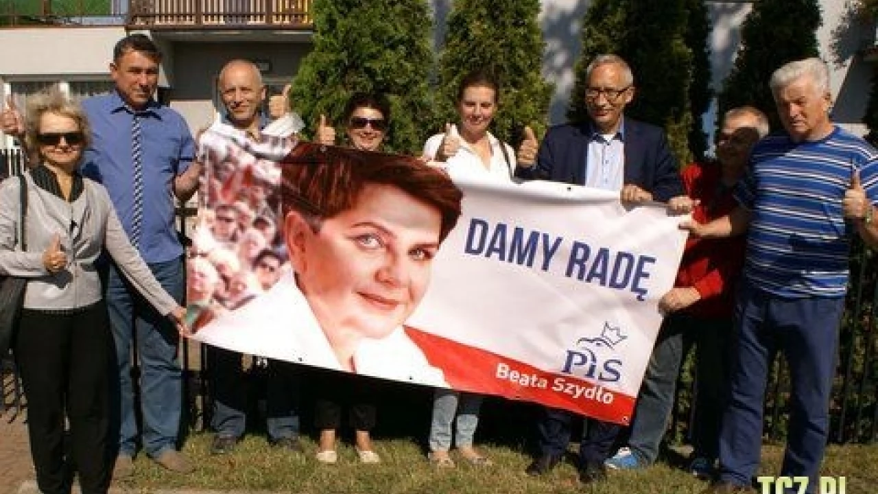 "Damy radę" - akcja działaczy Prawa i Sprawiedliwości
