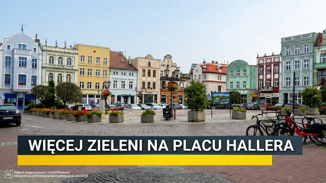 Plac Hallera ma być bardziej zielony