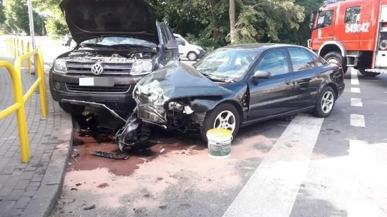 Zablokowana droga nr 91 po wypadku w Nicponi [Aktualizacja]