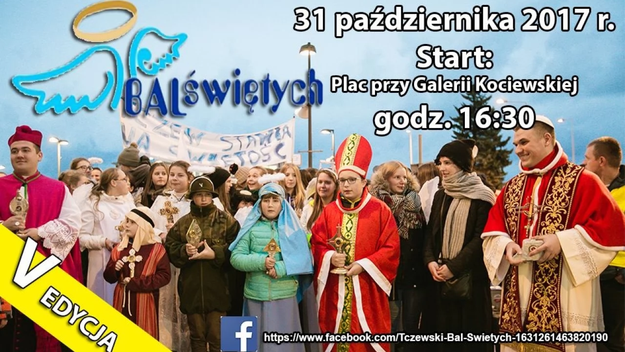 Wszyscy Święci na balu! To już V edycja Tczewskiego Balu Świętych