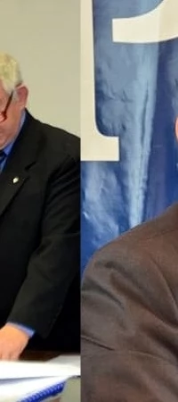 Rajmund Dominikowski (po lewej), Zenon Żynda