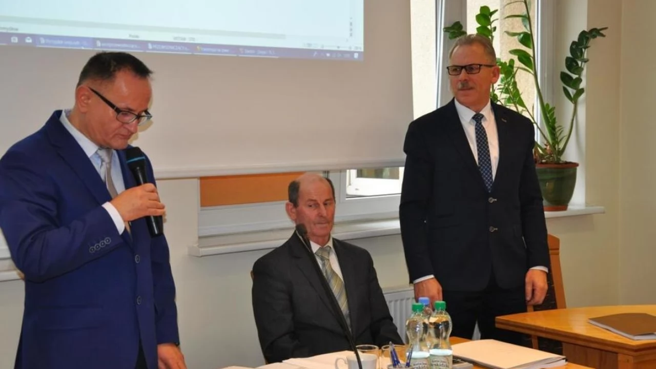 Gm. Tczew. Nowy wójt zaprzysiężony, jest też nowy przewodniczący