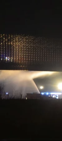 Pożar na zabytkowym Moście Tczewskim