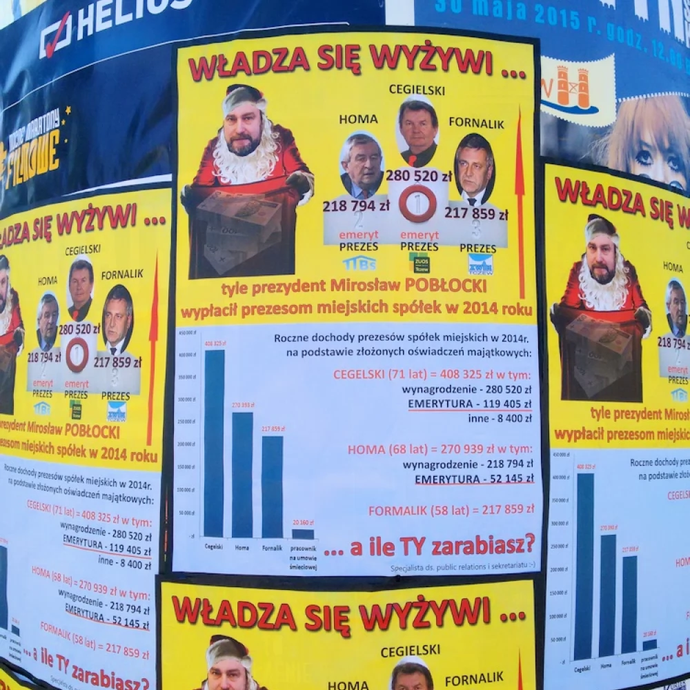 Akcja ulotkowo-plakatowa wróciła na lutowej sesji