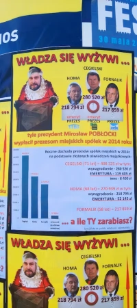 Władza się wyżywi...