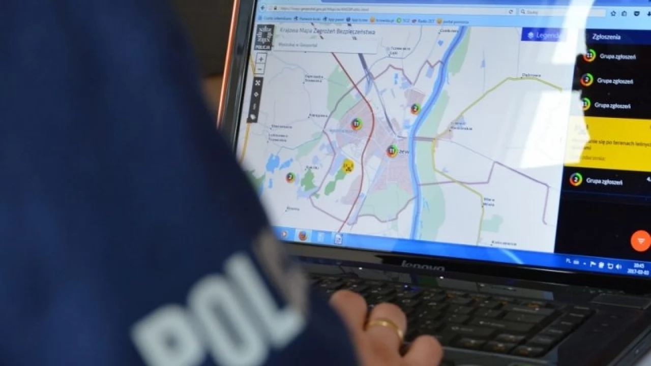 Krajowa Mapa Zagrożeń coraz częściej odwiedzana przez tczewian