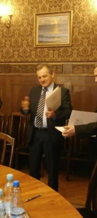 Od lewej - Mirosław Pobłocki, Marian Pieńczewski i Marcin Korda