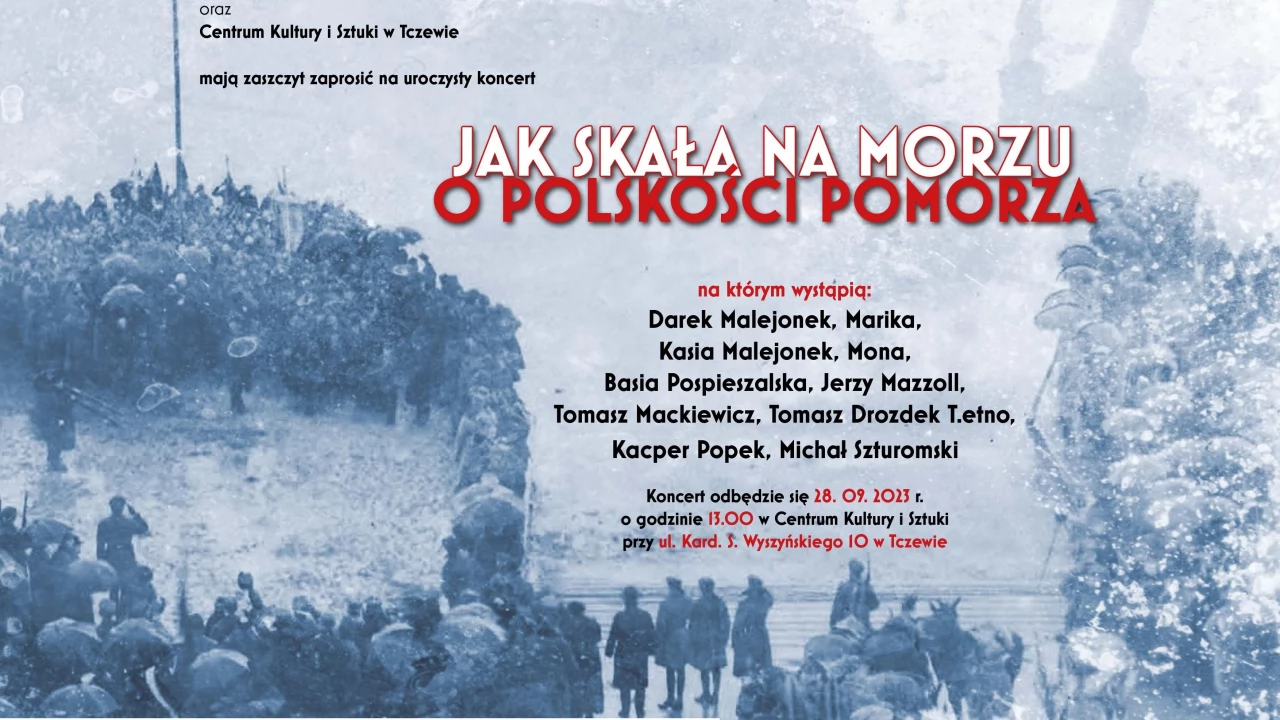 "Jak skała na morzu! Na scenie Marika, Basia Pospieszalska i inni