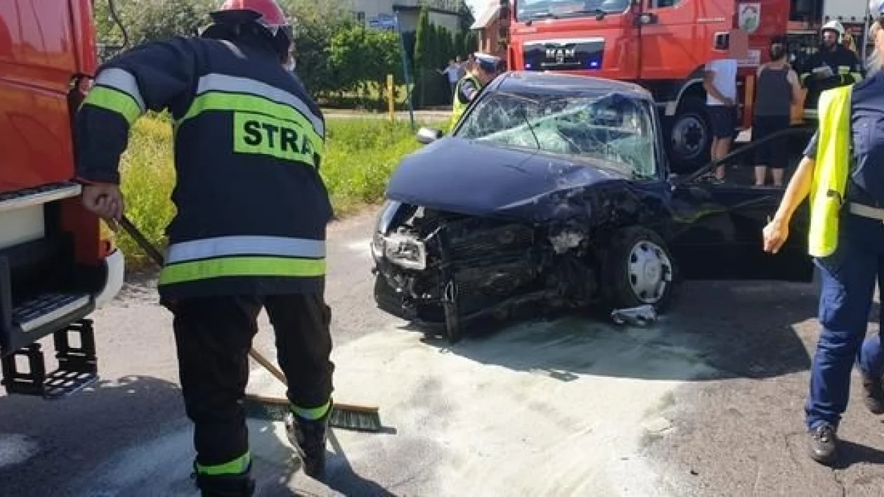 Poważny wypadek w Narkowach. Sześć osób rannych!