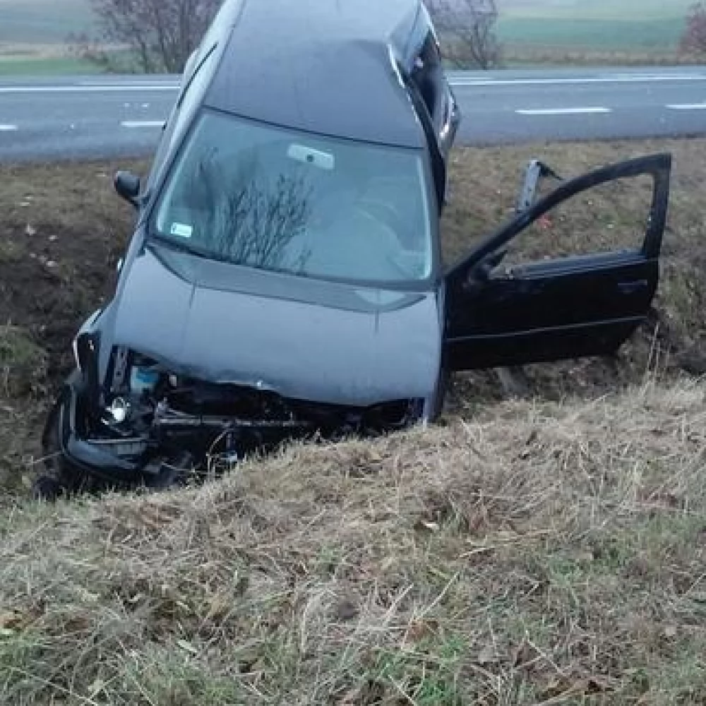 Gniew. Jedna osoba ranna w wypadku na dk 91