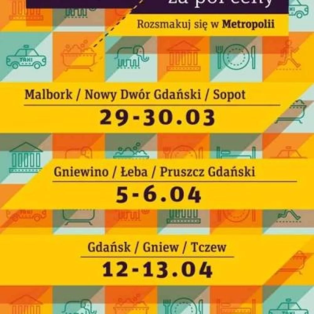 Gniew też włącza się do akcji "Weekend za pół ceny" - promocje dla mieszkańców i turystów