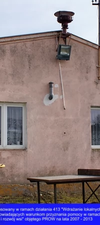 Tak narazie wygląda świetlica w Pomyjach