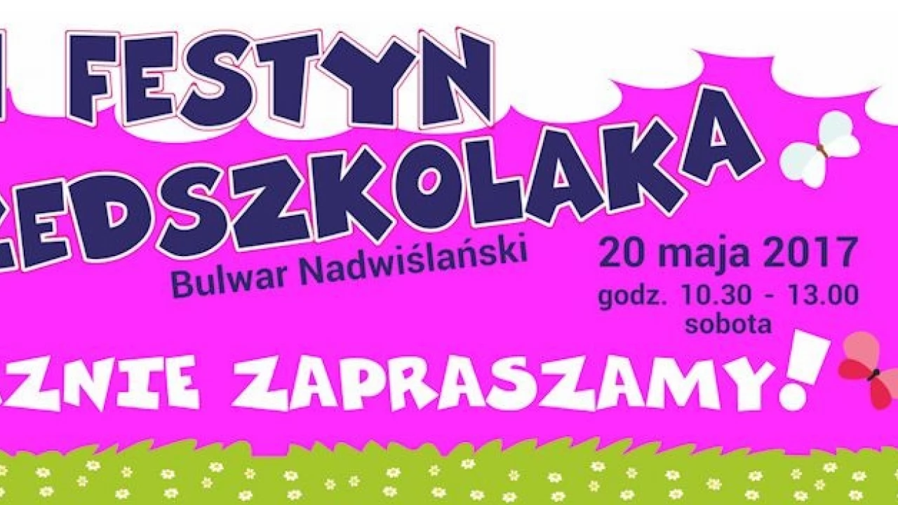 III Festyn Przedszkolaka - będzie wiele atrakcji