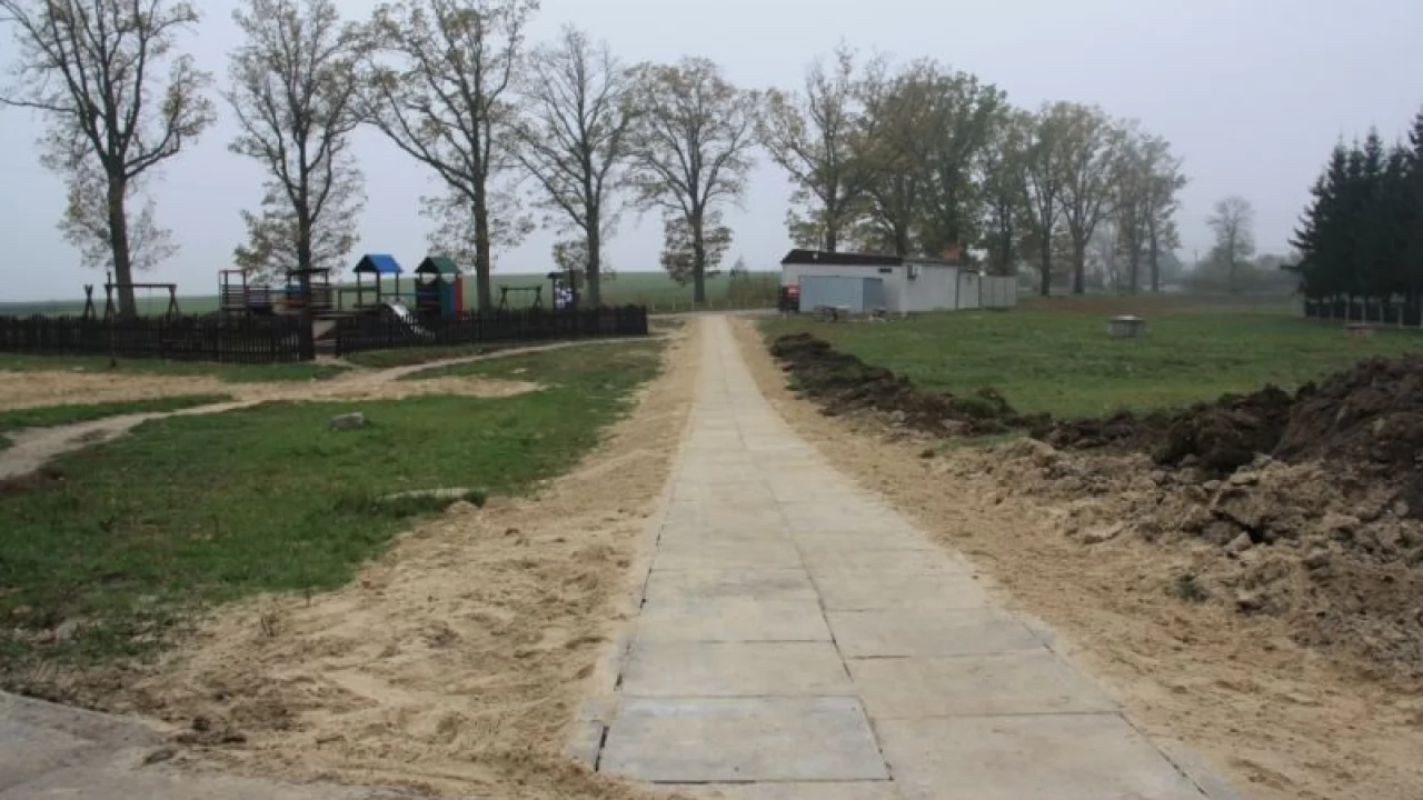 W gminie Gniew trwają remonty chodników