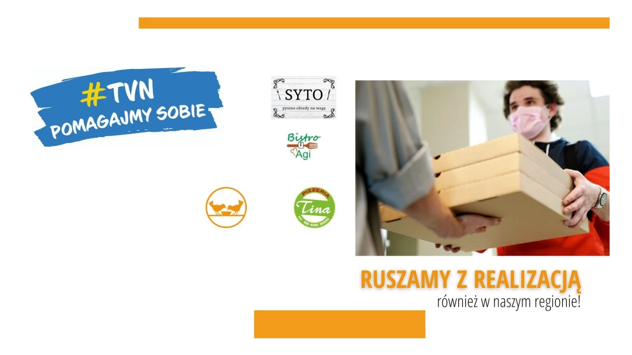 #TVNPomagajmySobie również w Tczewie! Restauratorzy przygotują posiłki dla potrzebujących
