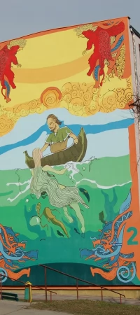 Mural Jasna i Dersław