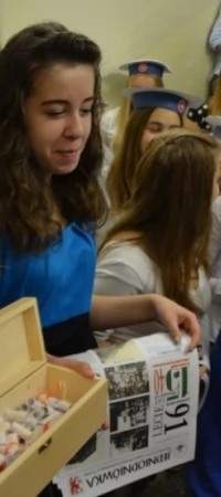 Uczniowie gimnazjum nr 2