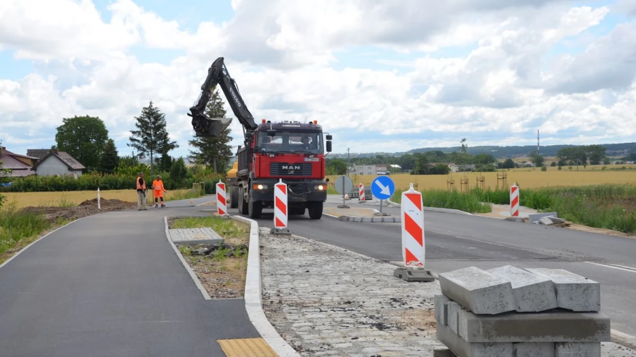 Remont dojazdówki do A1. Na jakim etapie są prace?