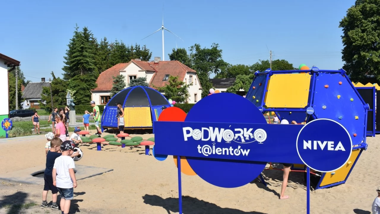 Trzecie podwórko NIVEA dla gminy Gniew