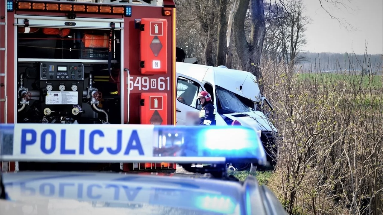 Policja wyjaśnia okoliczności wypadku w Borkowie