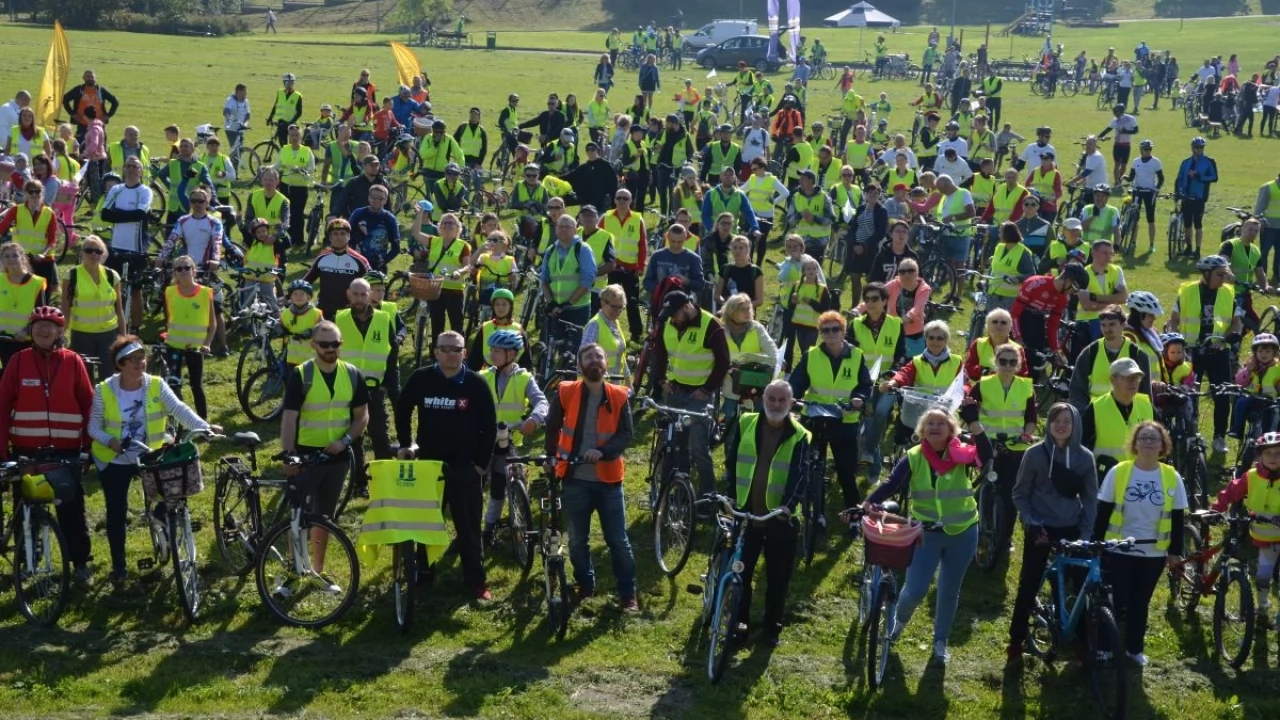 Piknik Mobilności Aktywnej. Tczewianie przesiedli się na rowery